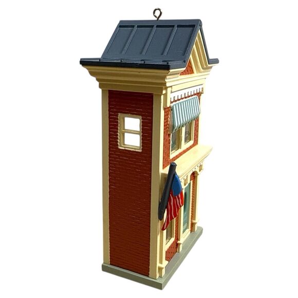 1989 Hallmark Nostalgic U.S. Post Office Ornament Vintage Christmas MIB - Picture 5 of 8